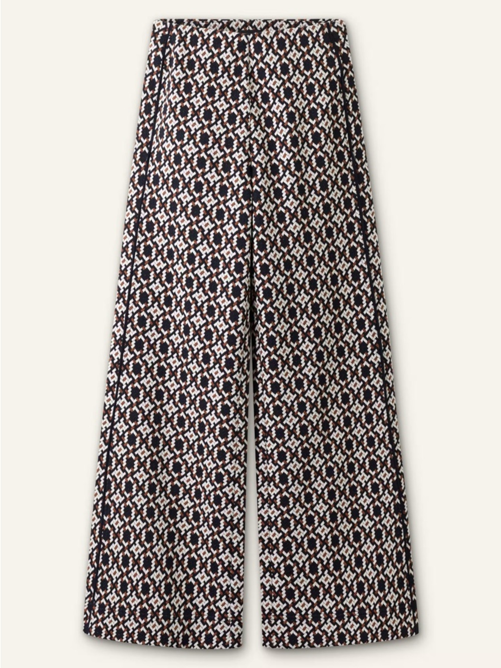 ME + EM Graphic Jacquard Wide Leg Trouser - Picture 8 of 11